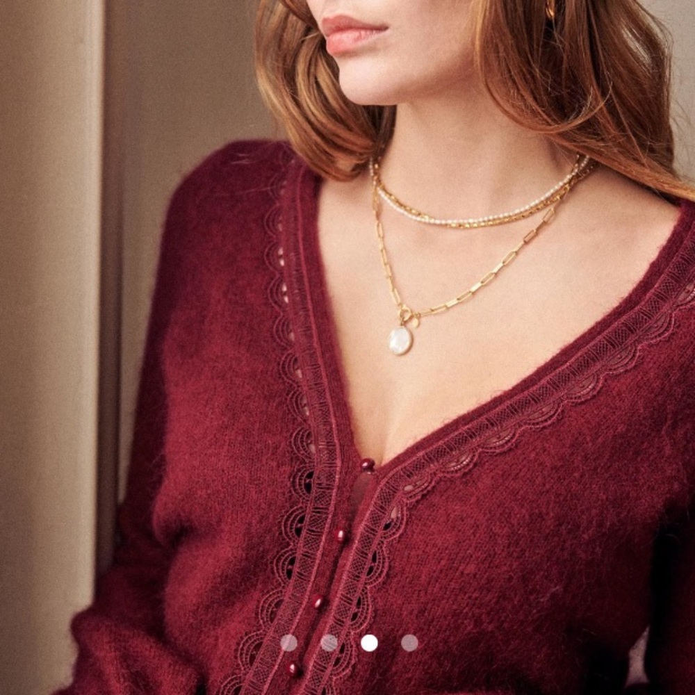 NWT Sézane Clara Cardigan
